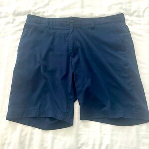PGA Tour Navy Blue Golf Shorts Size 38